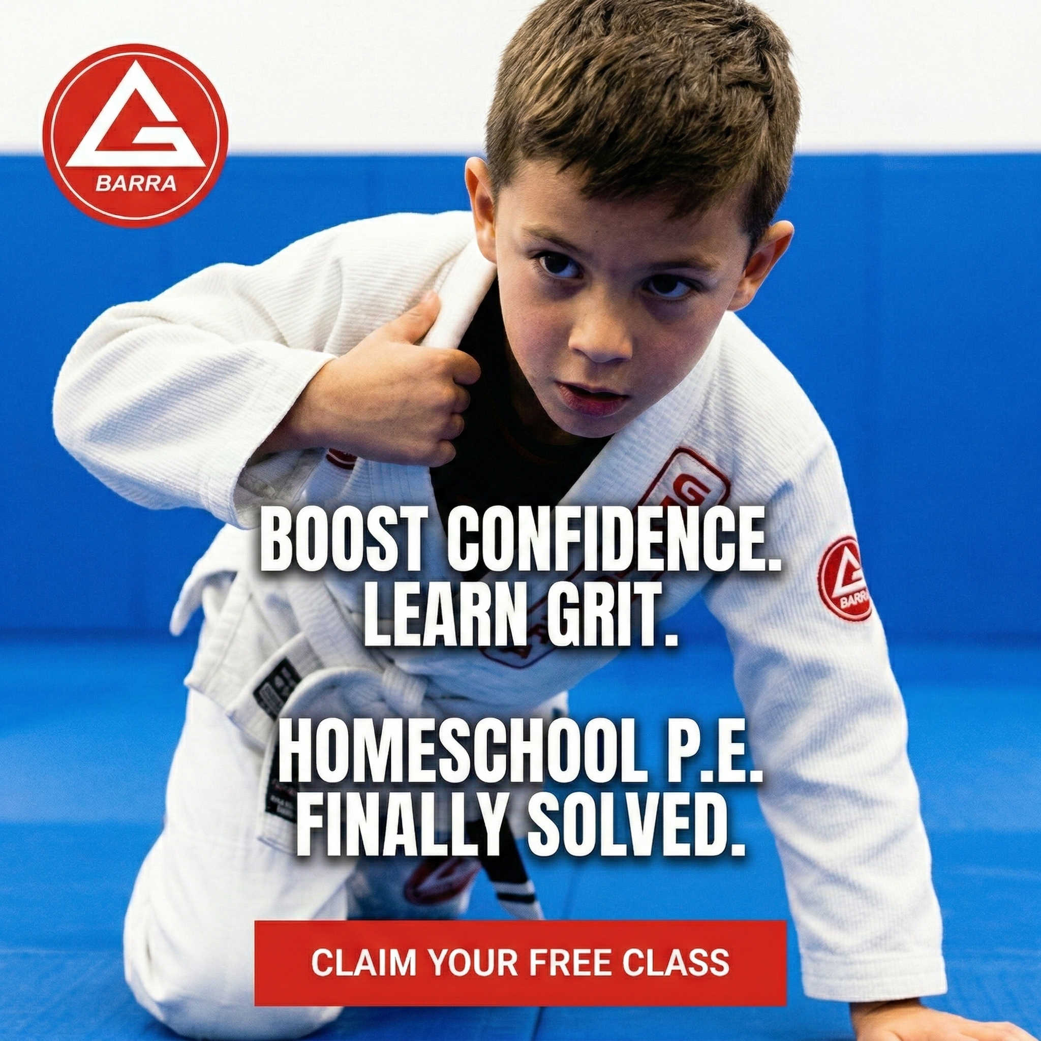 Gracie Barra Meridian Facebook ad from Mar 2, 2026