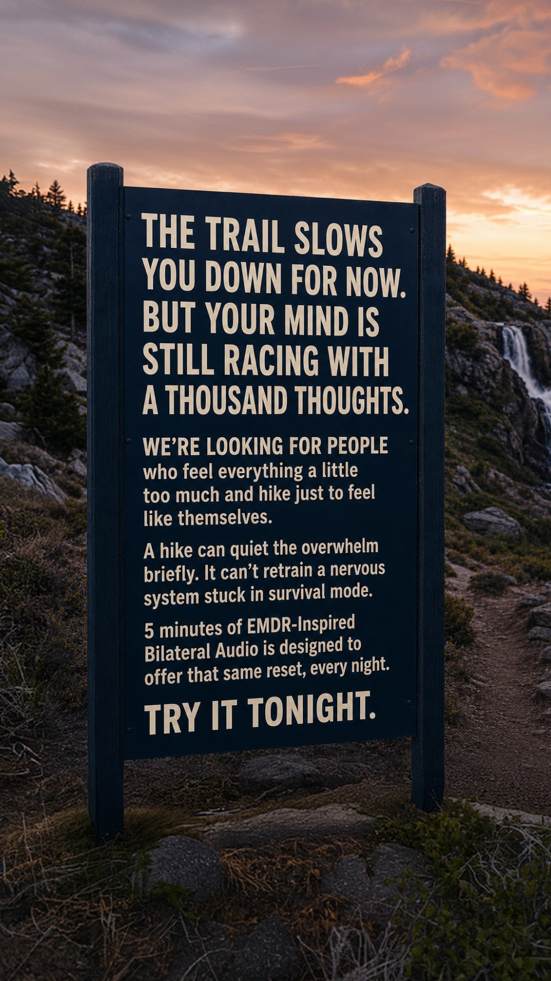 Calm Facebook ad