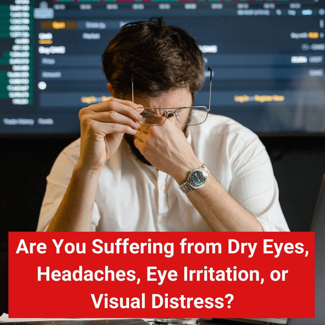 Crowleys Opticians Facebook ad: Are You Suffering from Dry Eyes?