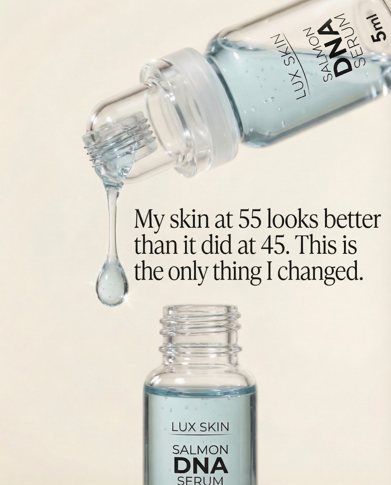 LUX SKIN Facebook ad