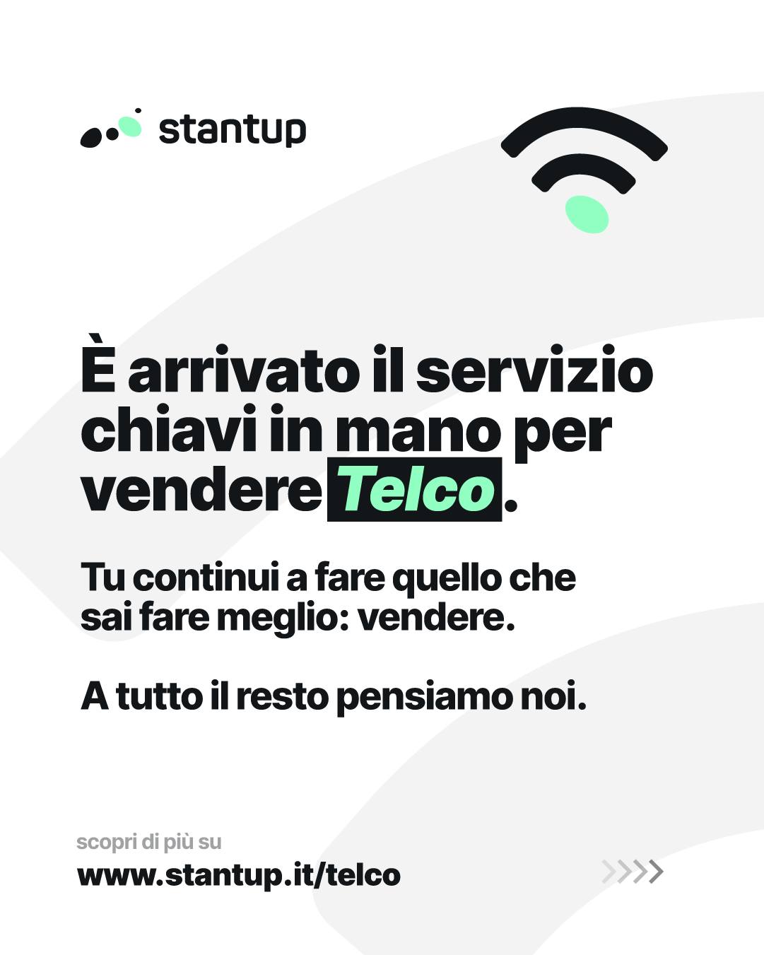 Stantup Facebook ad: Mentre il mercato evolve verso il modello Multi-Utility…