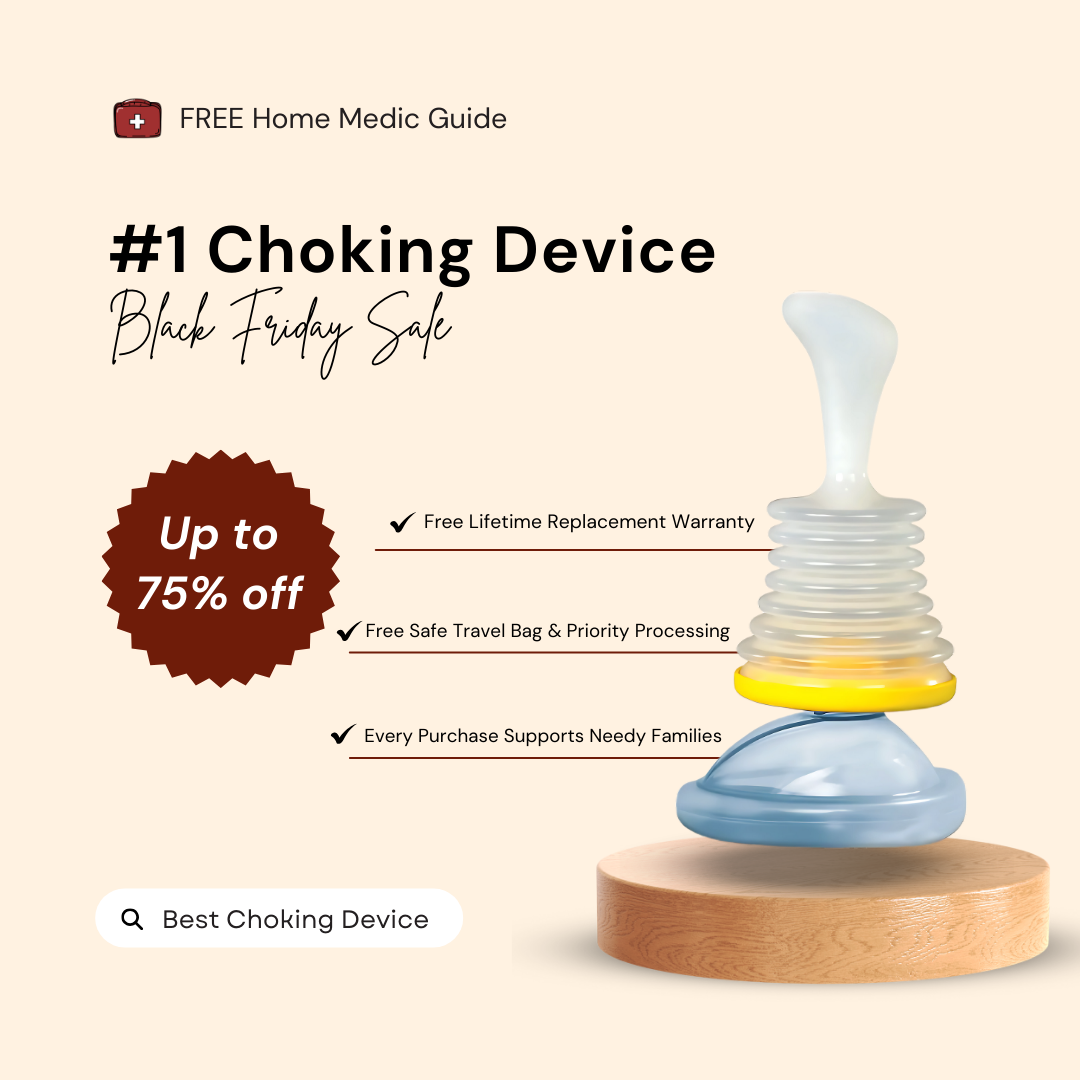 Airwayclearofficial Facebook ad: Choking Can Steal Your Child in Seconds, Are You Ready?