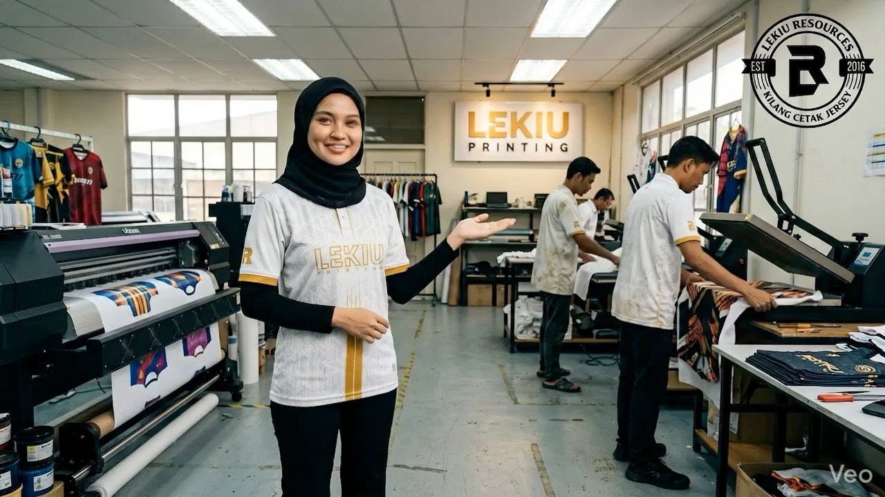 Lekiu Printing Studio Facebook ad: KILANG CETAK KILANG CETAK JERSEY MALAYSIA