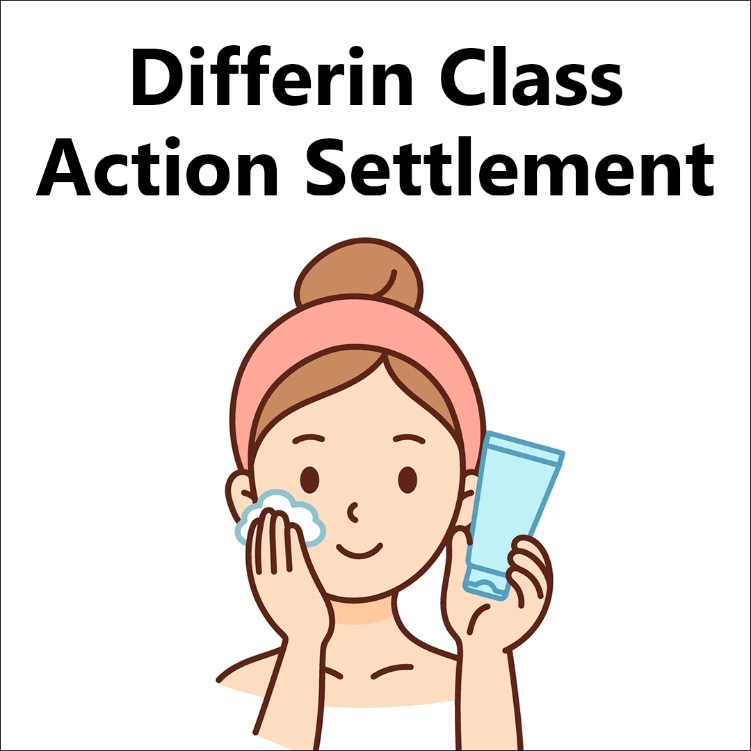 Legal Notice Facebook ad: Differin Acne Settlement