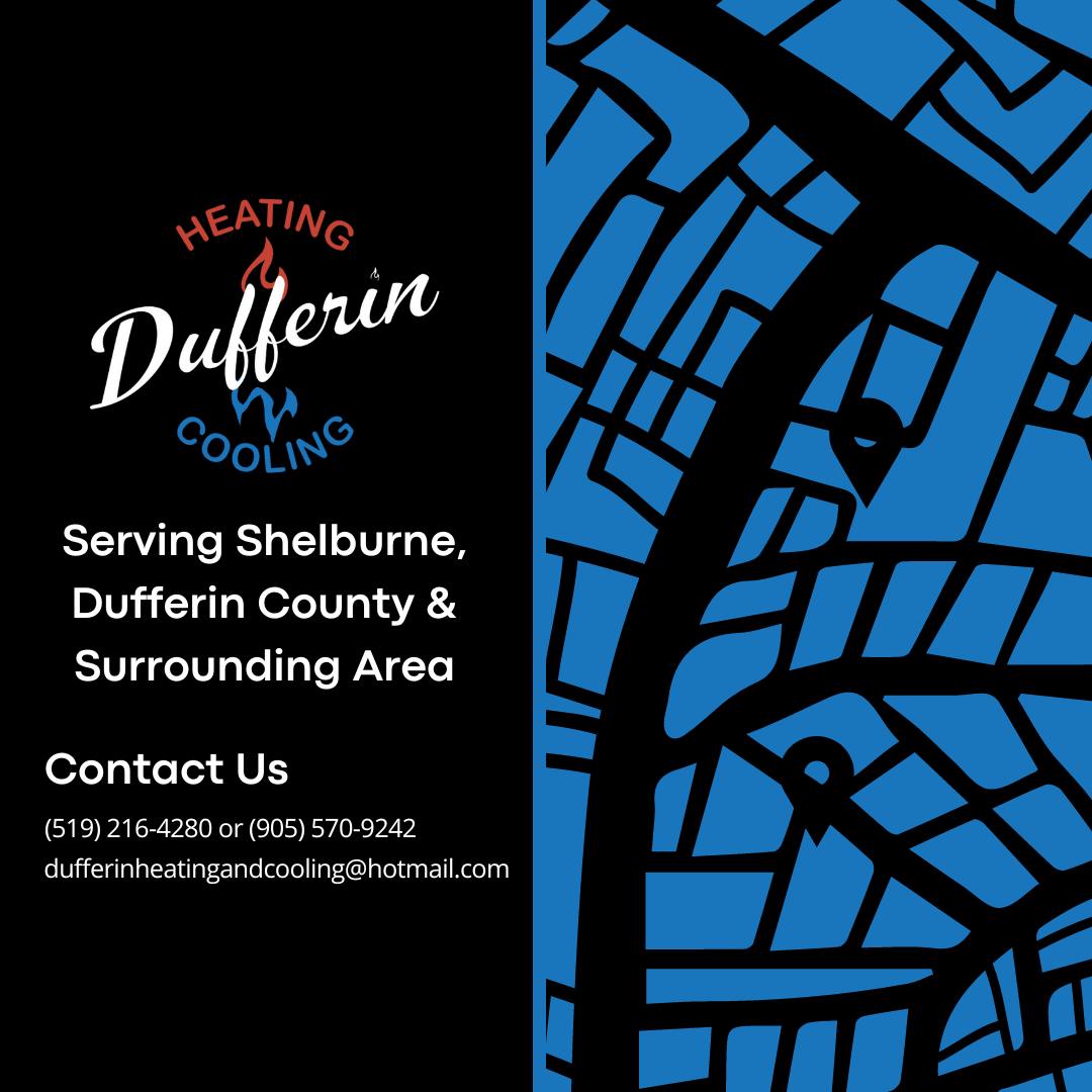 Dufferin Heating and Cooling Facebook ad: Your one-stop solution for all your heating and…