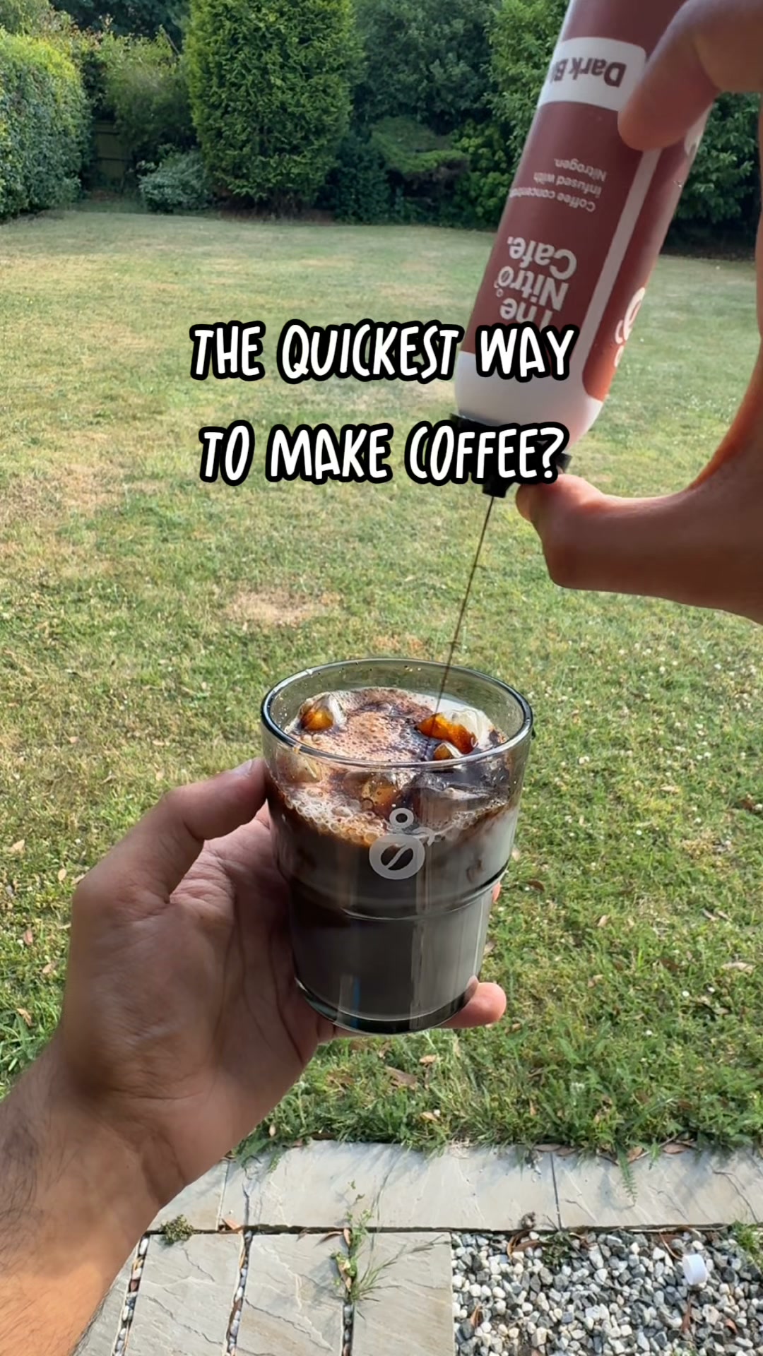 The Nitro Cafe Facebook ad: Try something that doesn't dissapoint.