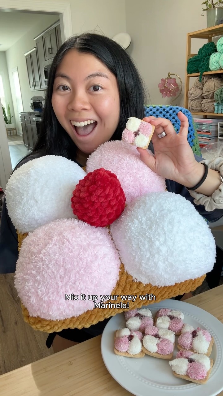 Crochetbygenna Facebook ad: Who knew my favorite snack would make such…