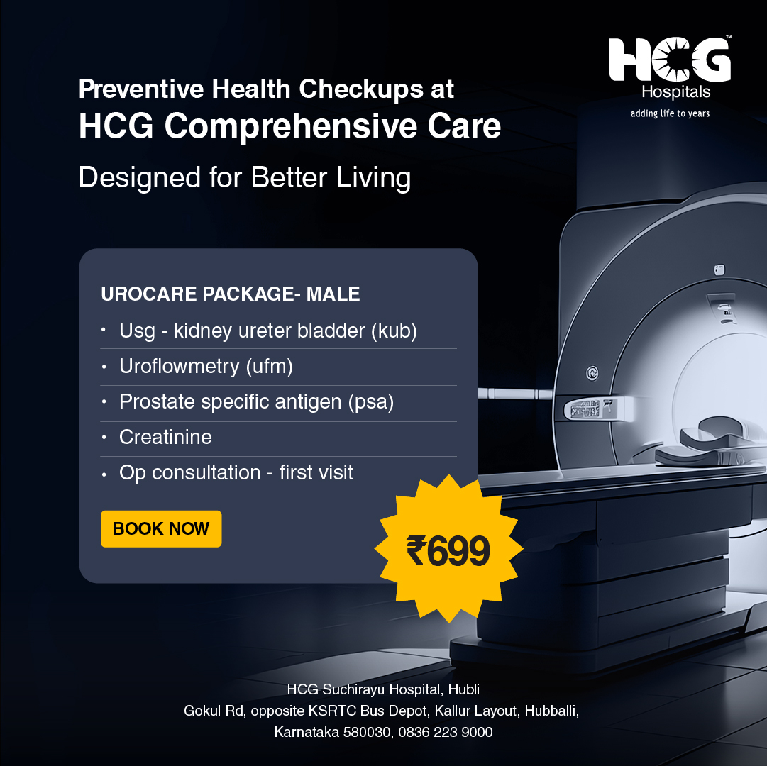 HCG Hospitals Hubli Facebook ad