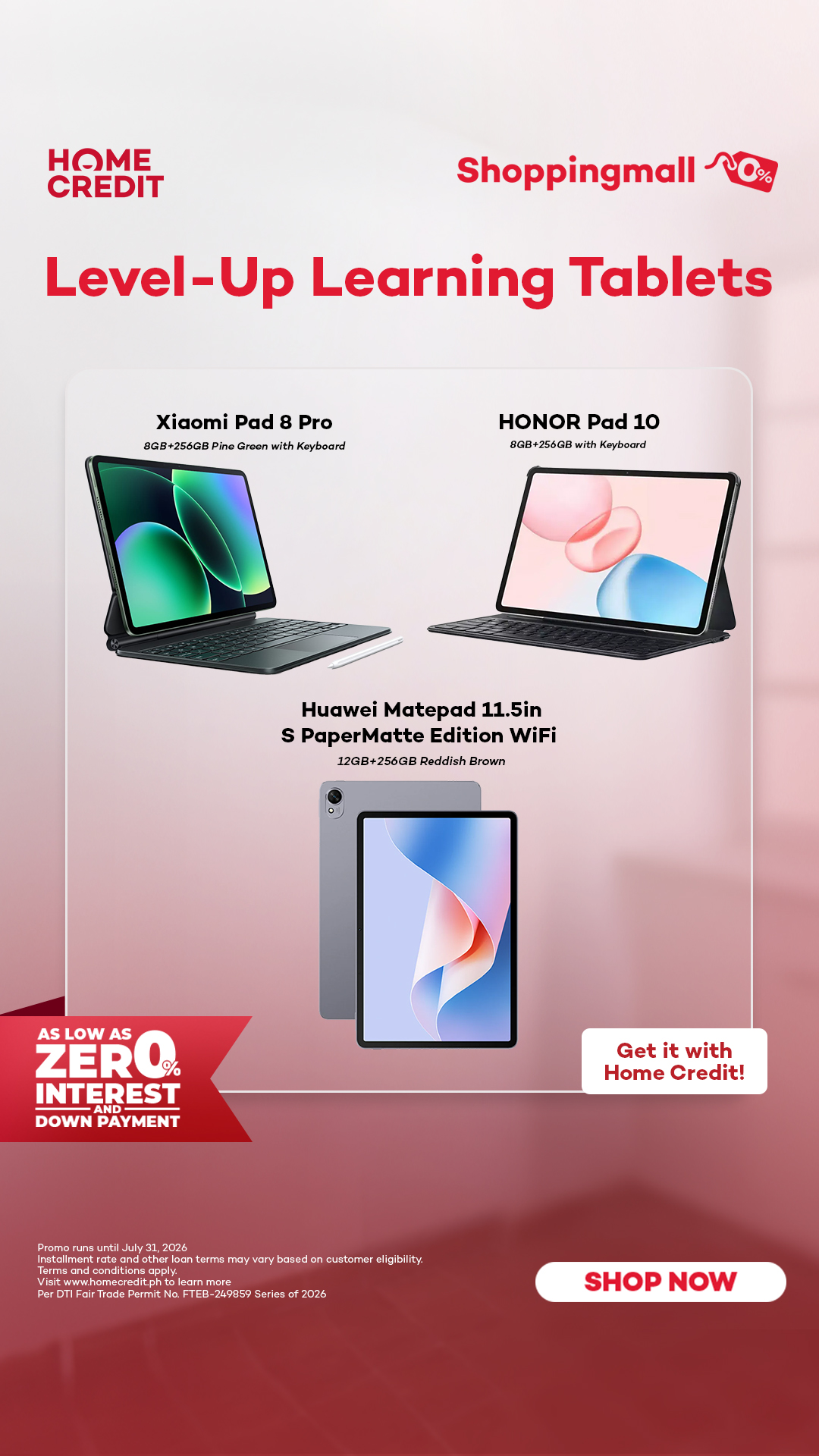 Home Credit PH Facebook ad