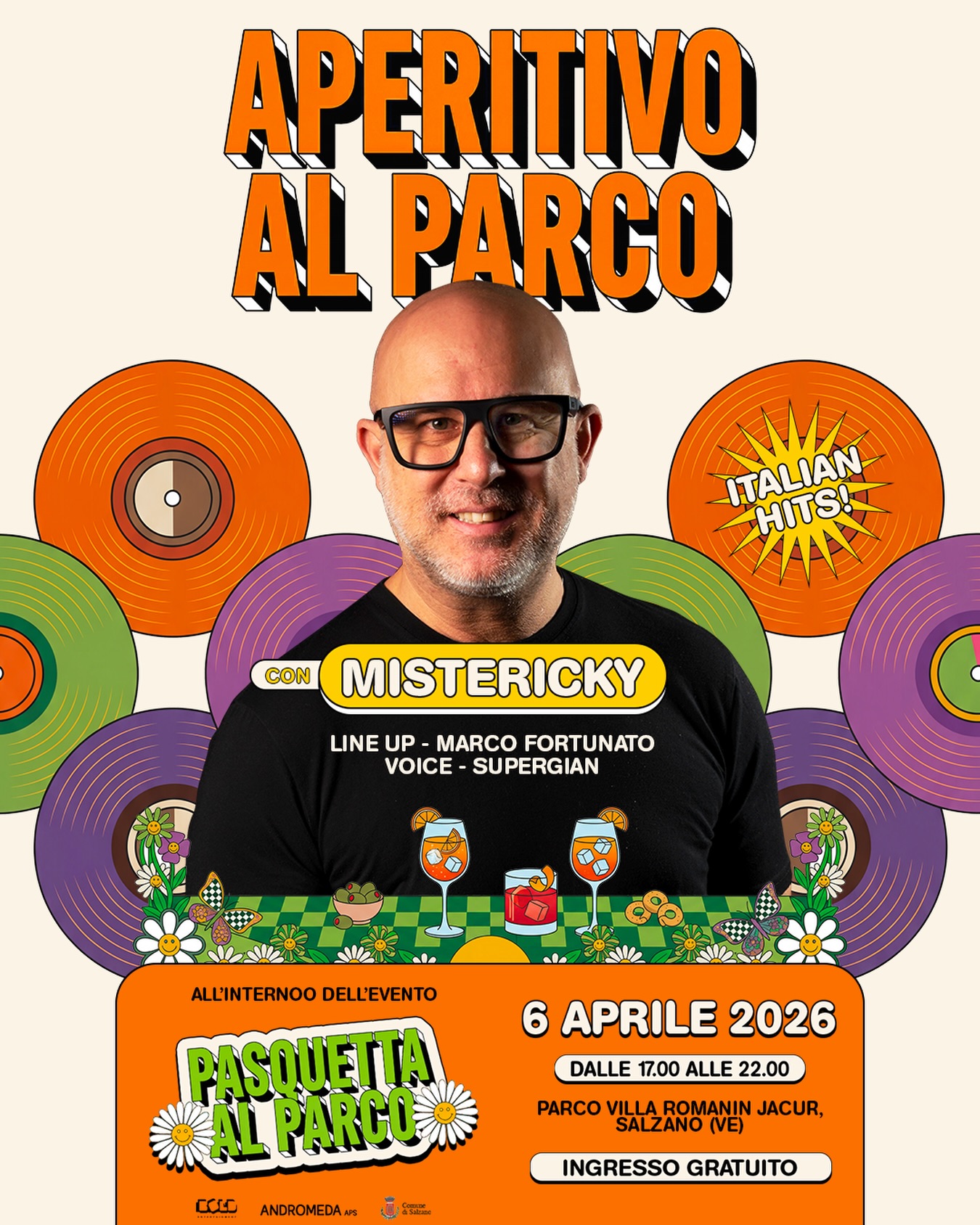 Pasquetta Al Parco Facebook ad: APERITIVO AL PARCO