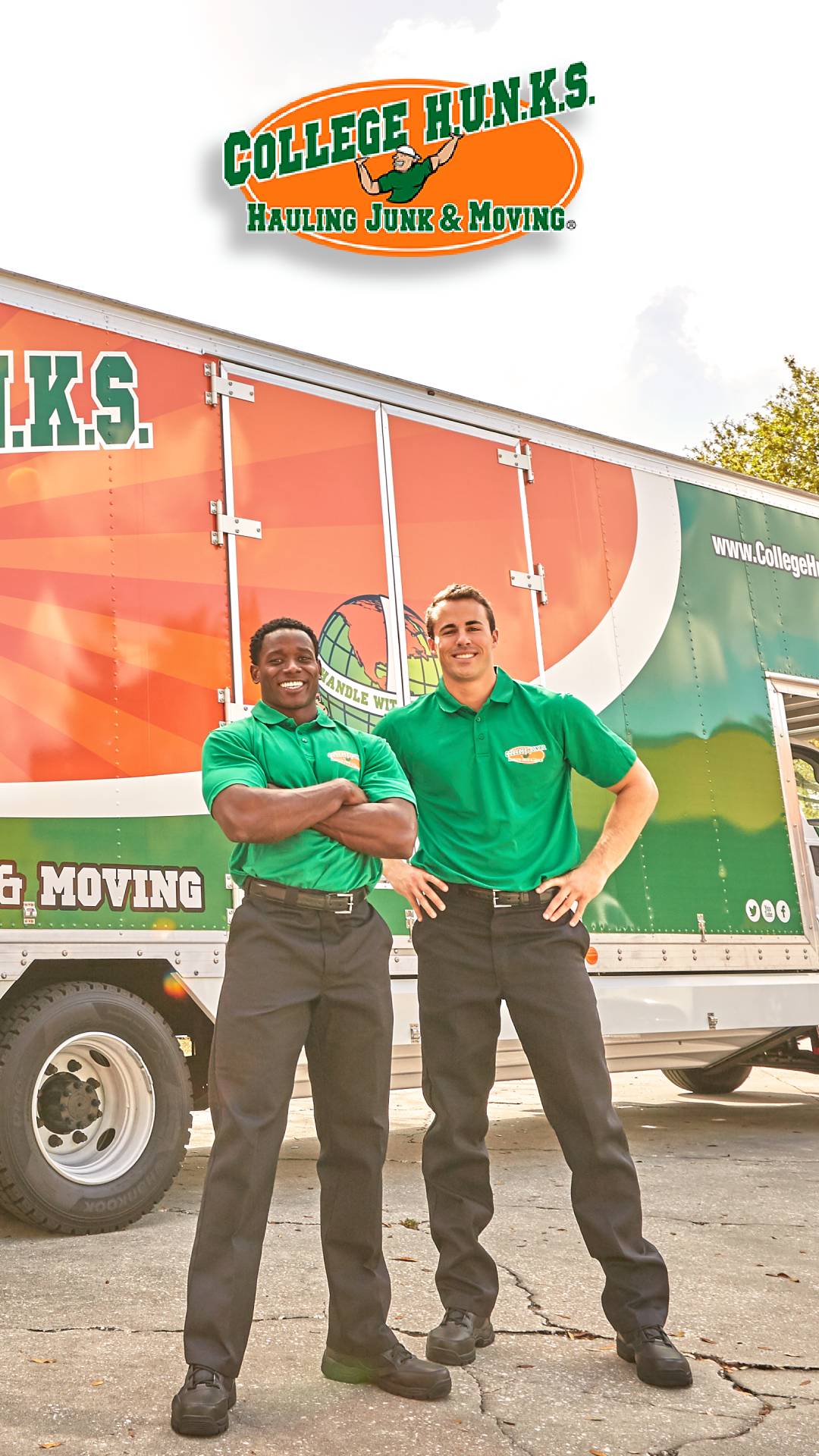 College Hunks Hauling Junk and Moving Jacksonville Facebook ad