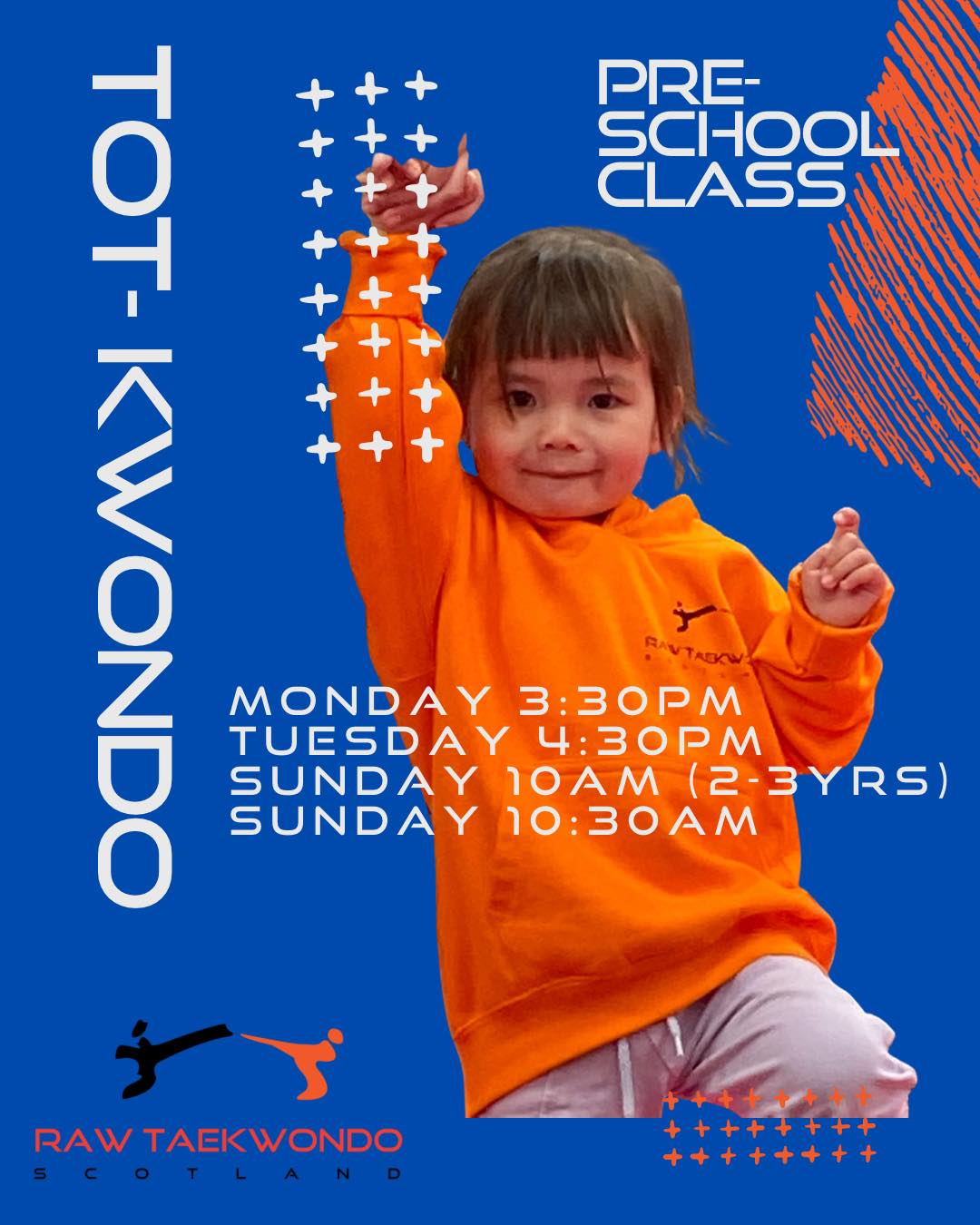 Raw Taekwondo Scotland Facebook ad