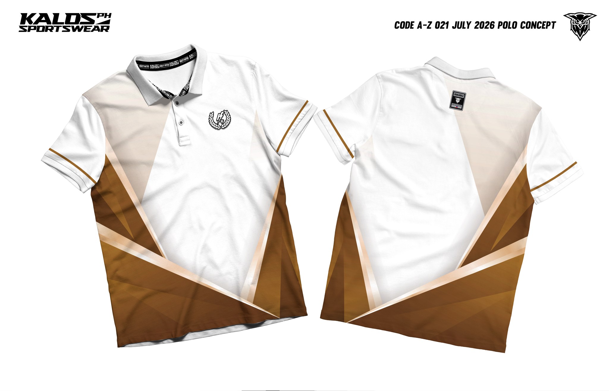 KALOSph Facebook ad: Check out our new polo shirt design!
