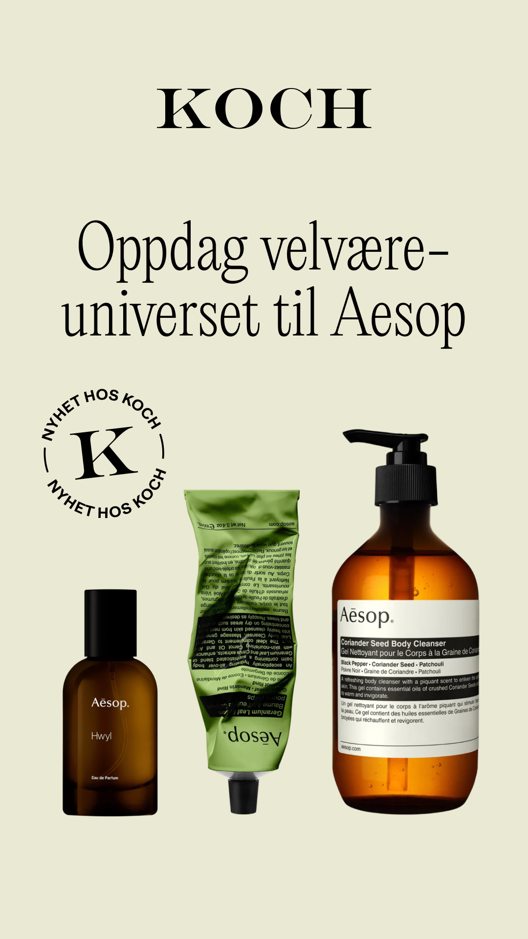 Koch Parfymeri Facebook ad