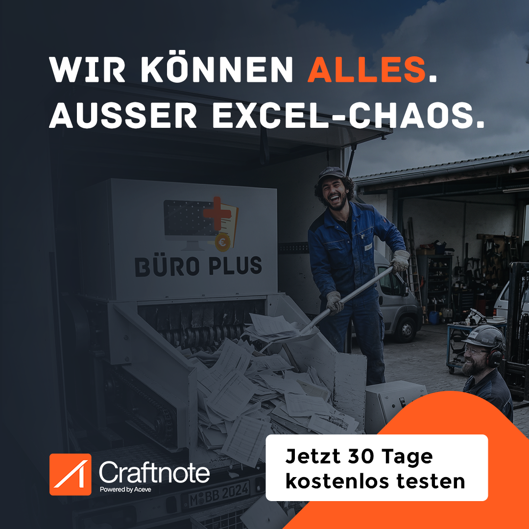 Craftnote - App für Handwerker Facebook ad