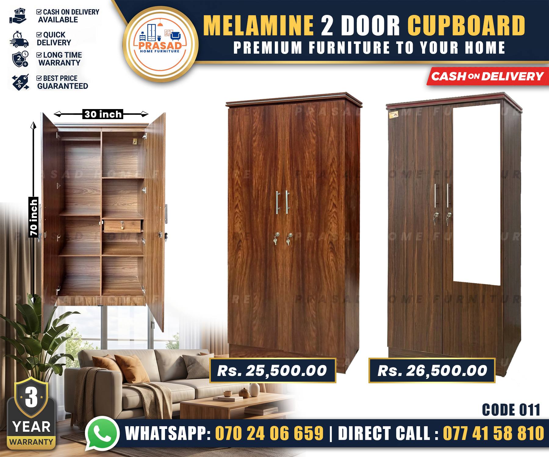 Prasad Home Furniture Facebook ad