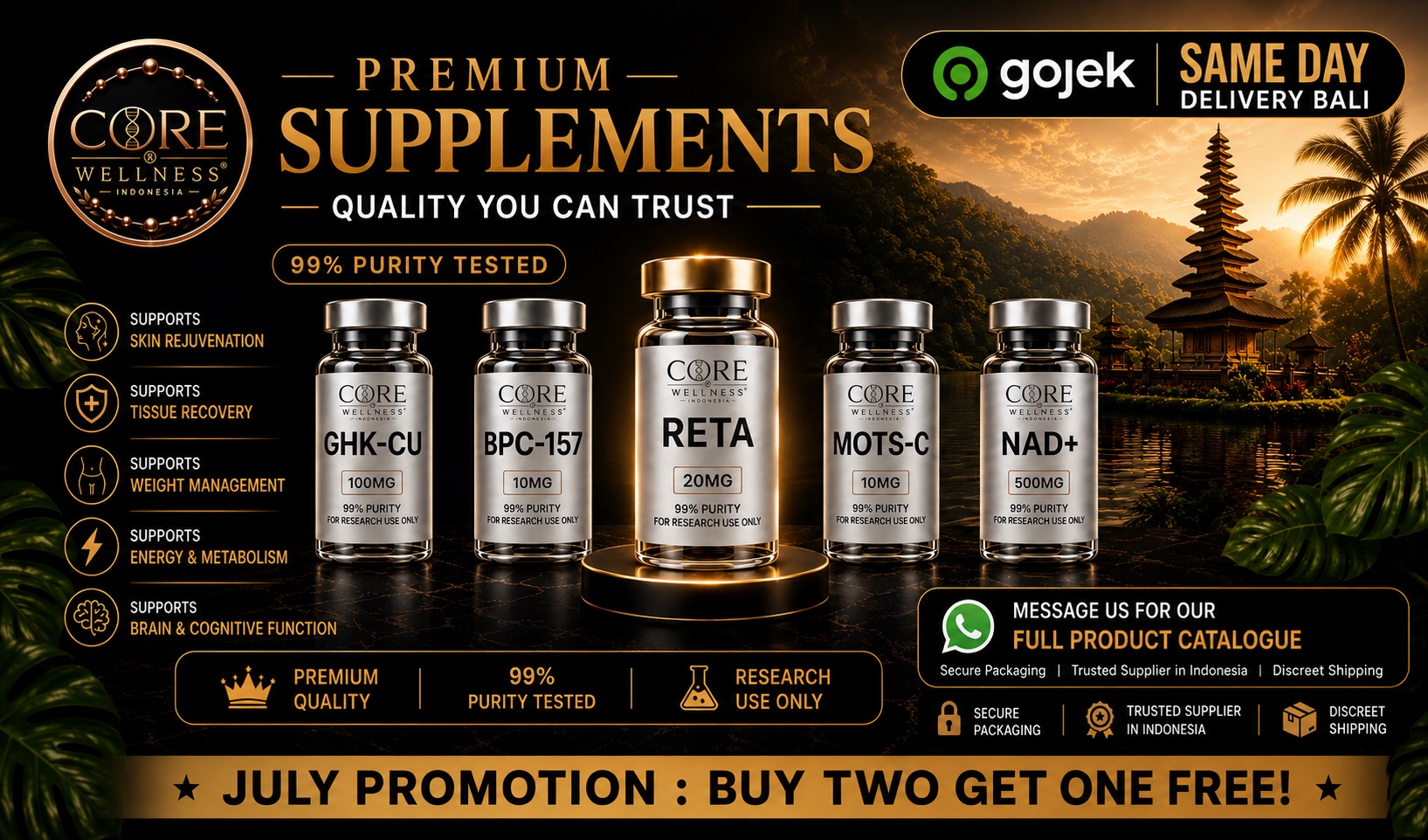 Core Indonesia Facebook ad: Core Wellness