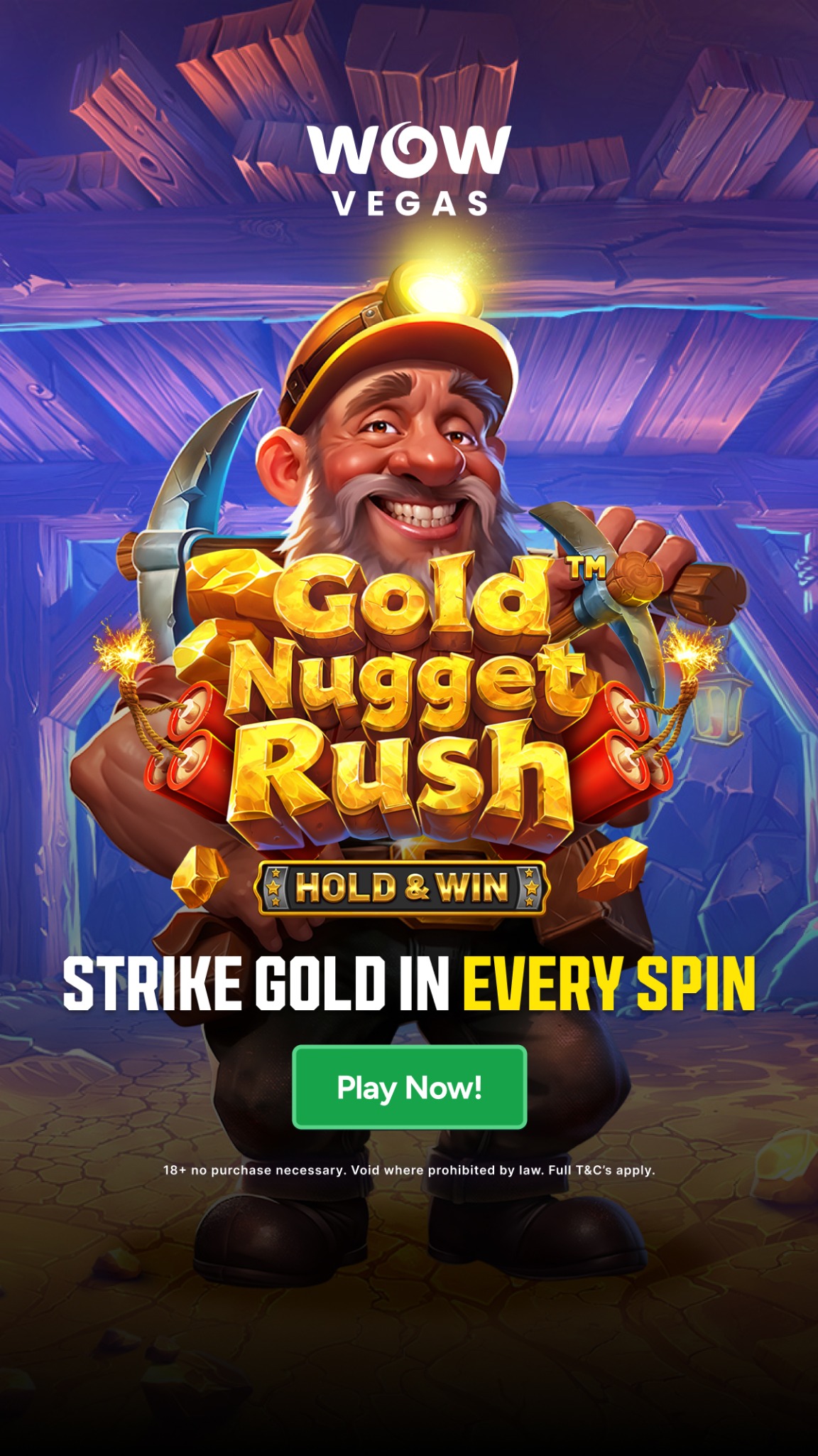 WOW Vegas Facebook ad