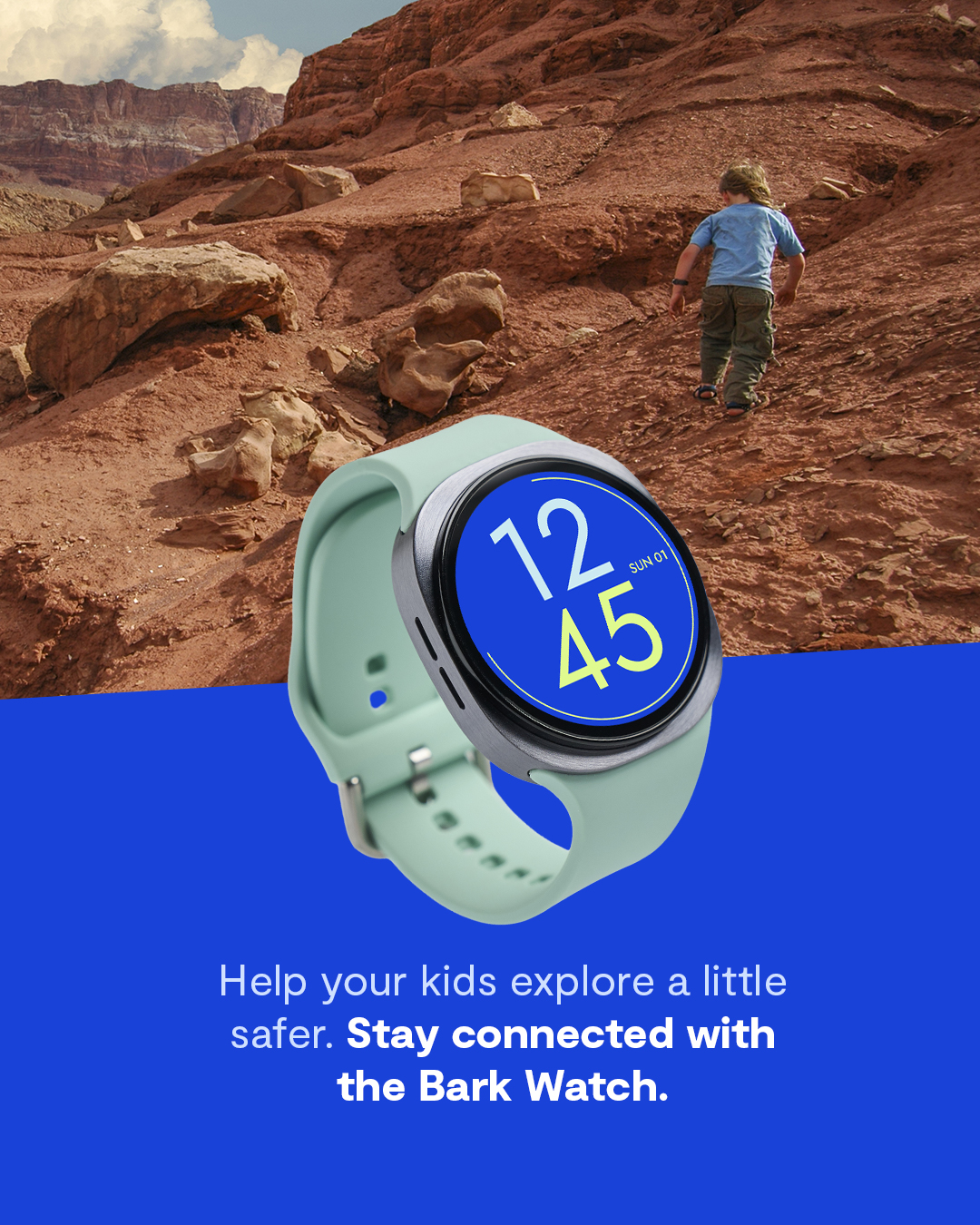 Bark - Parental Controls Facebook ad: Kids Smart Watch With Parental Controls