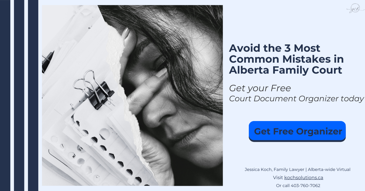 Koch Solutions Family Law Facebook ad: 3 Court Mistakes You Can Avoid