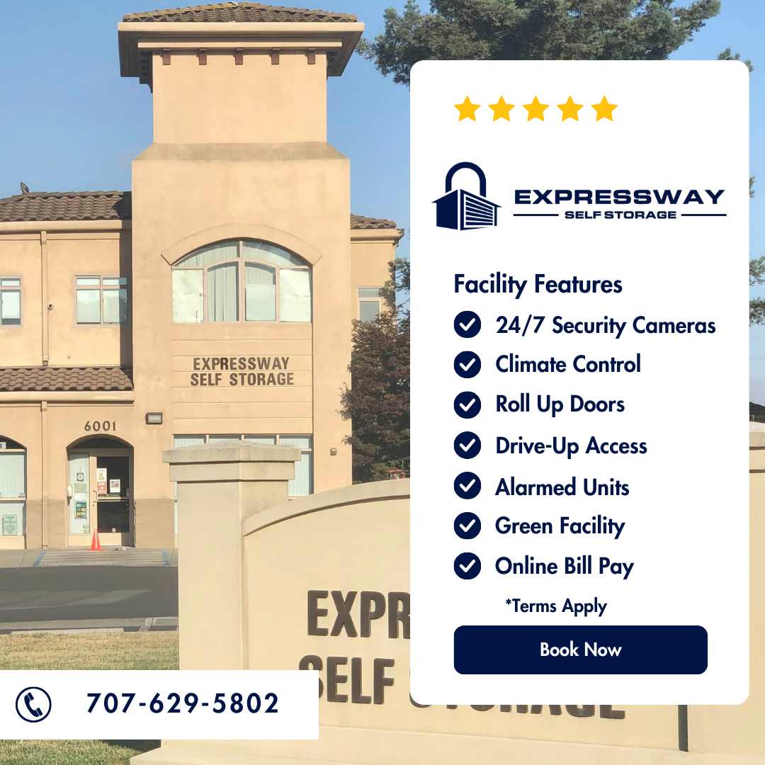 Expressway Self Storage Facebook ad: Secure your $1 Move-In Deal Today!*