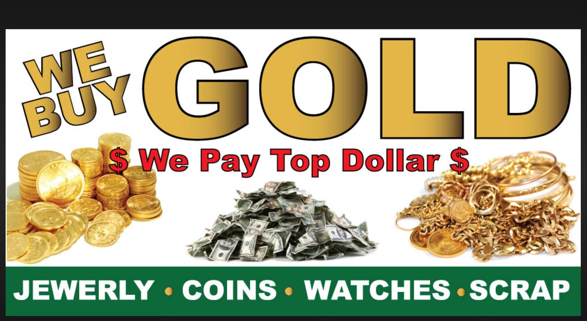 Potter's Consignment & Gold Jewelry Facebook ad: GOLD IS HIGH!