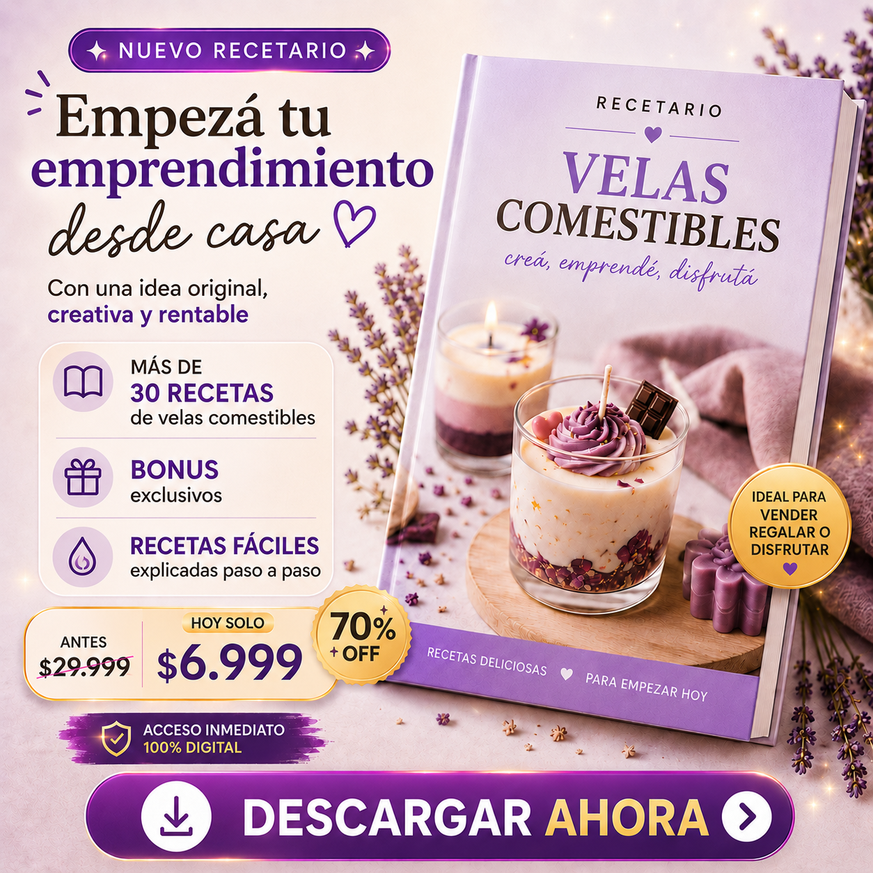 Recetario Sin Vueltas  Facebook ad
