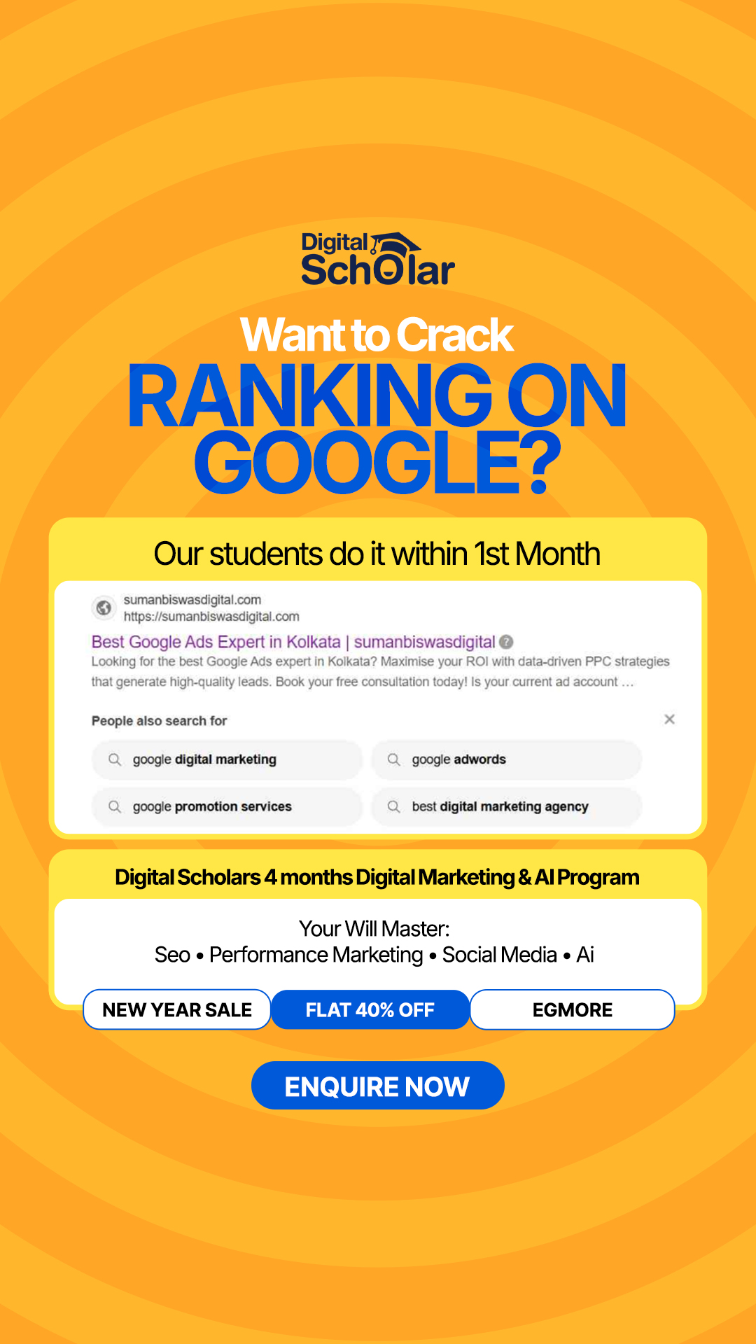 Digital Scholar Facebook ad