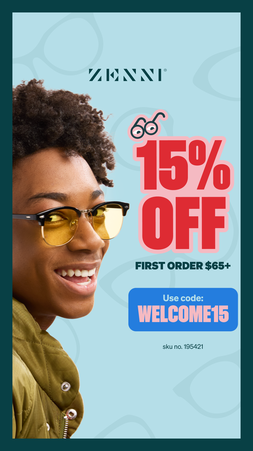 Zenni Optical Facebook ad