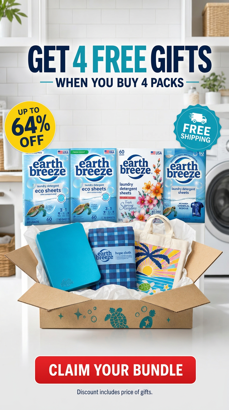 Earth Breeze Facebook ad