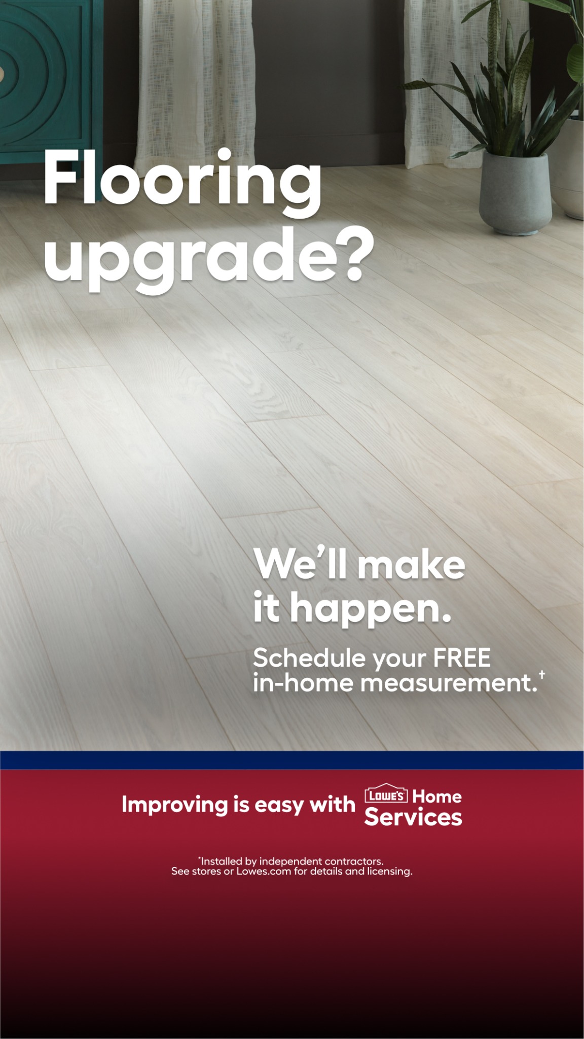 Lowe's Home Improvement Facebook ad