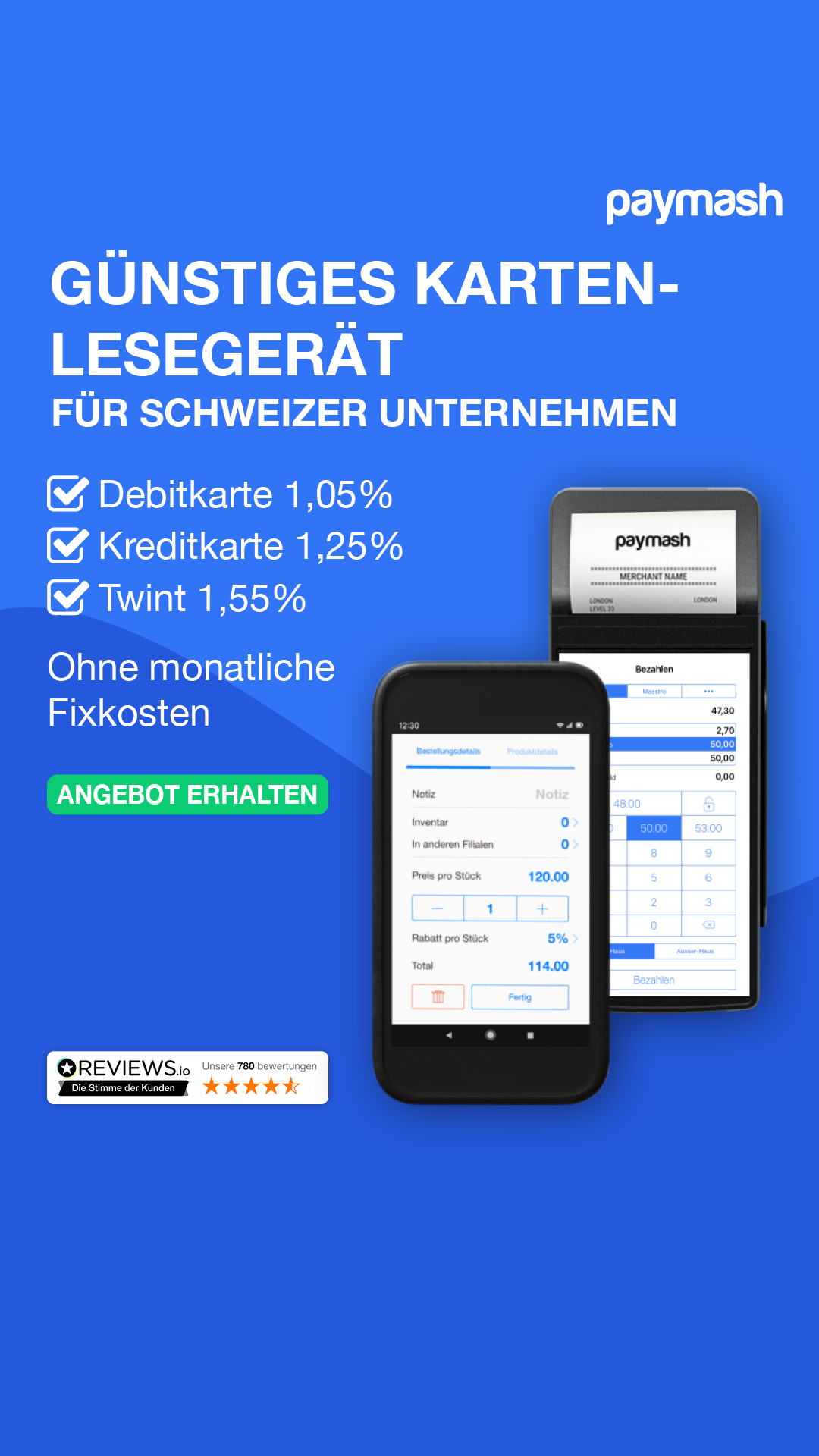 Paymash Facebook ad