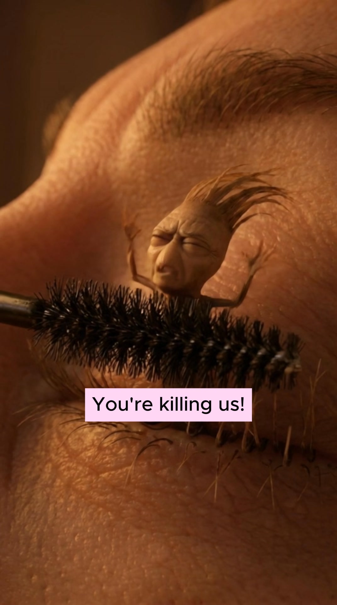 Beauty reviews Facebook ad: If your lashes could talk, they'd be SCREAMING for help