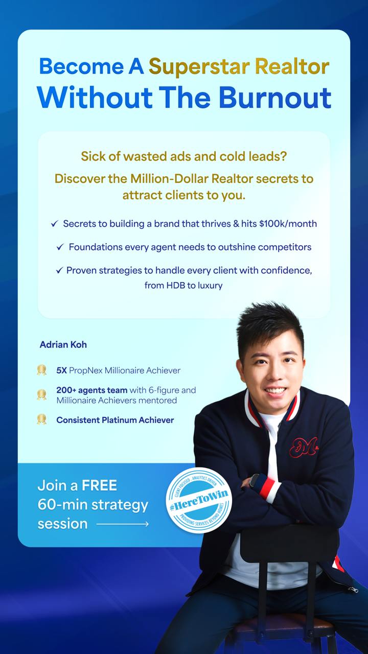 Adrian Koh - Property Strategist Facebook ad from Jun 10, 2026
