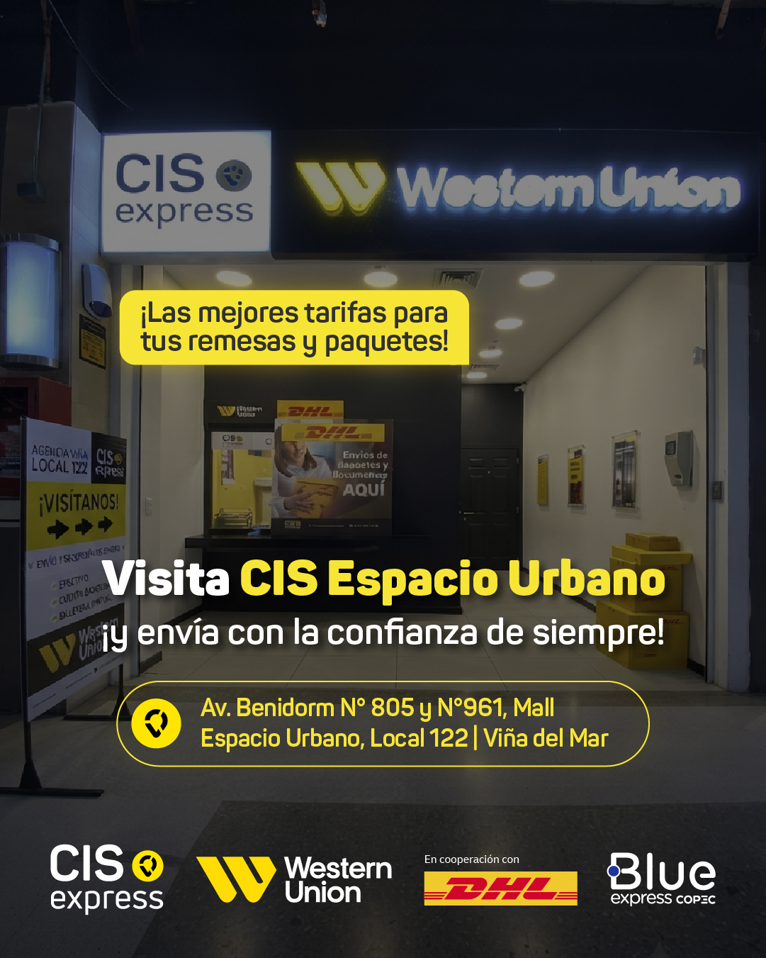 CIS Express Chile Facebook ad