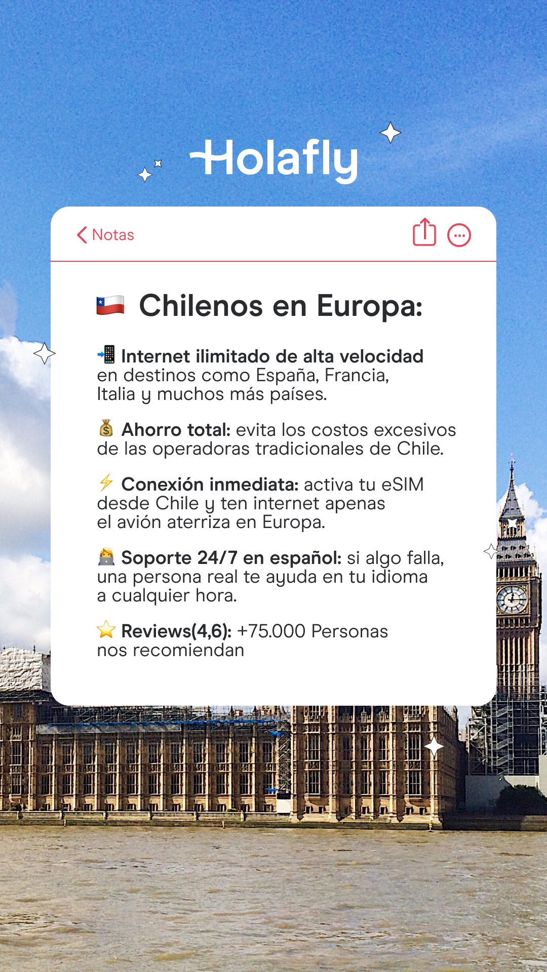 Holafly - Español Facebook ad