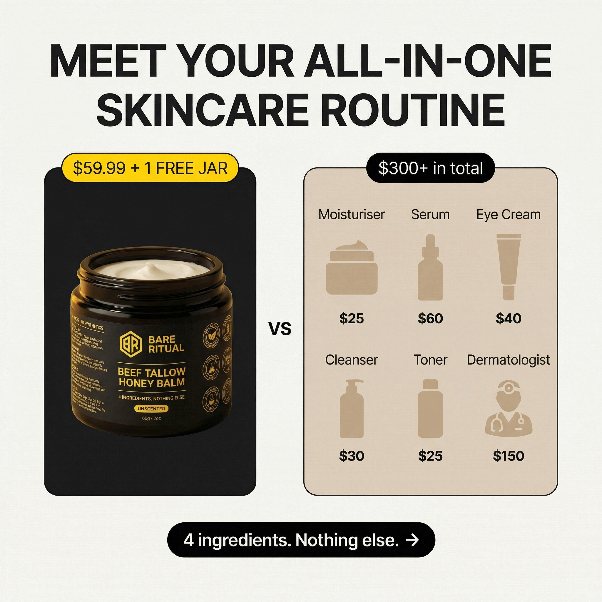 Bare Ritual Facebook ad
