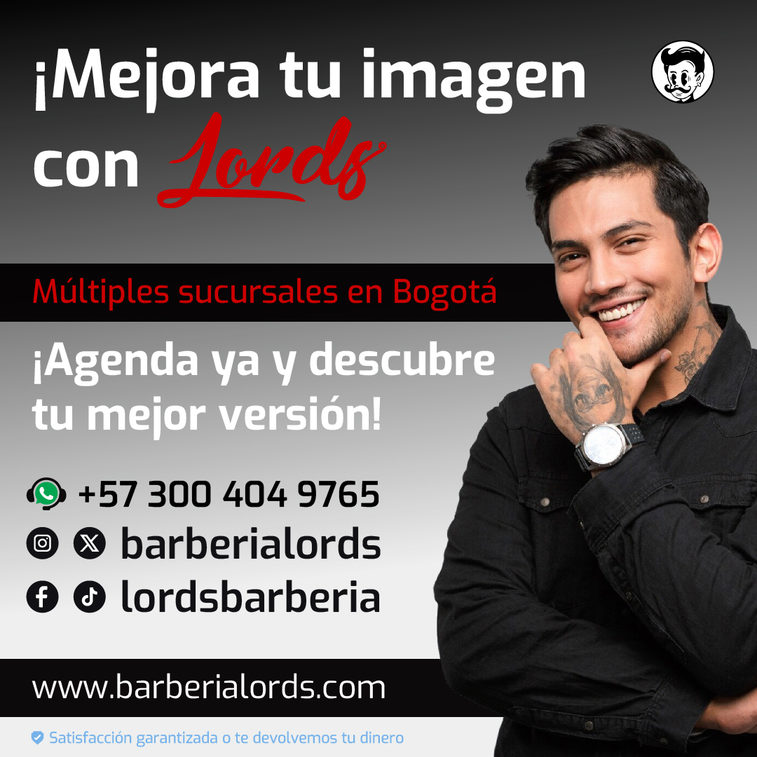Barbería Lords Facebook ad