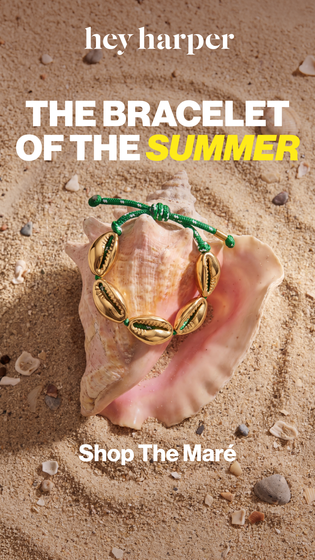 Hey Harper Facebook ad: Meet your new favorite bracelet
