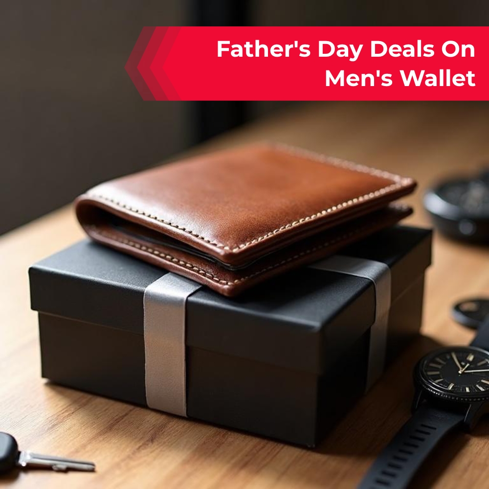 Daily Recall Facebook ad: Father's Day Deals On Men's Wallet.