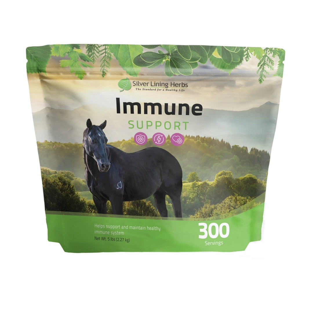 Silver Lining Herbs Facebook ad: Competition season is here-give your horse the edge.