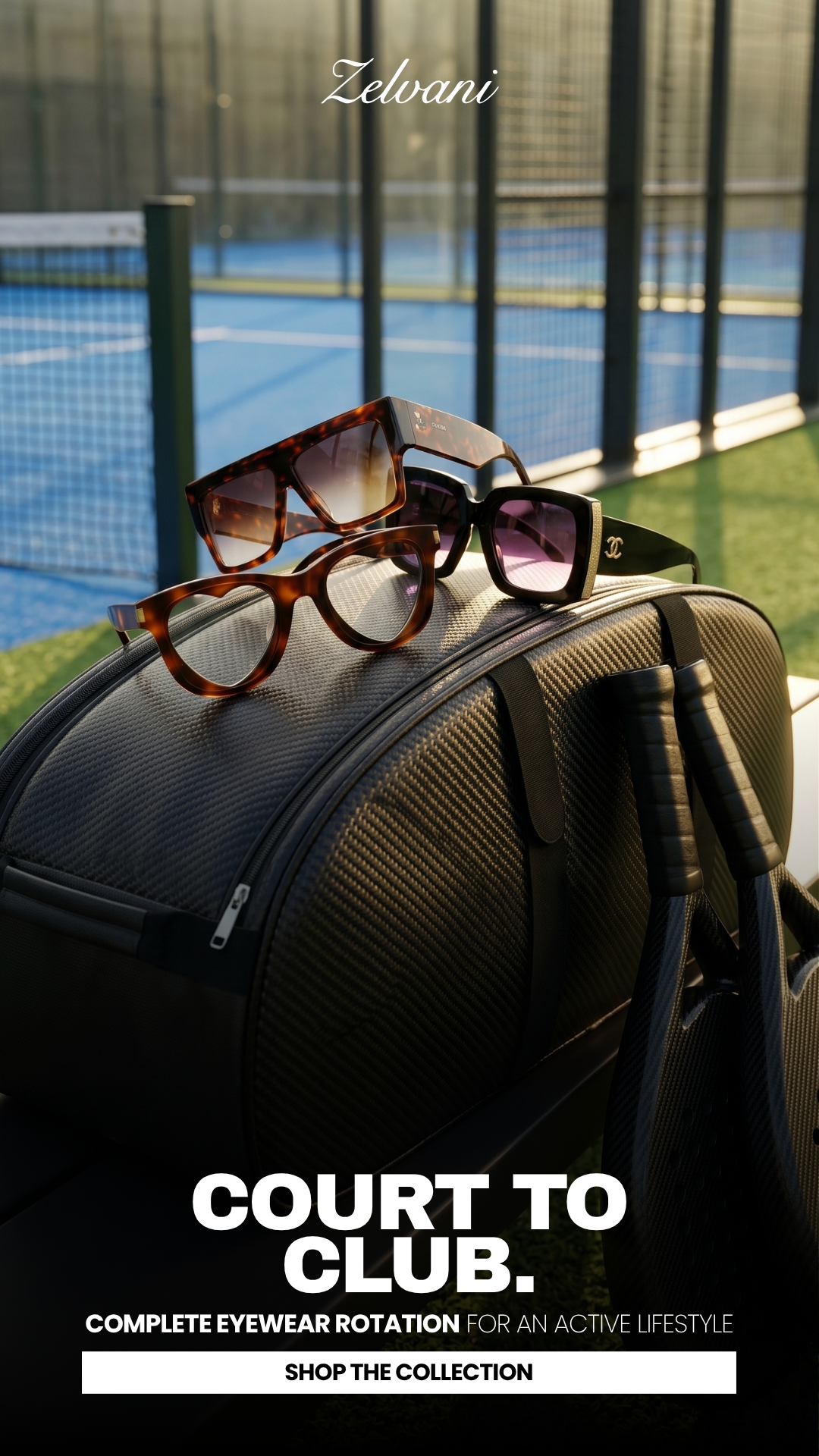 Zelvani Facebook ad: Designer Eyewear, Up To 70% Off