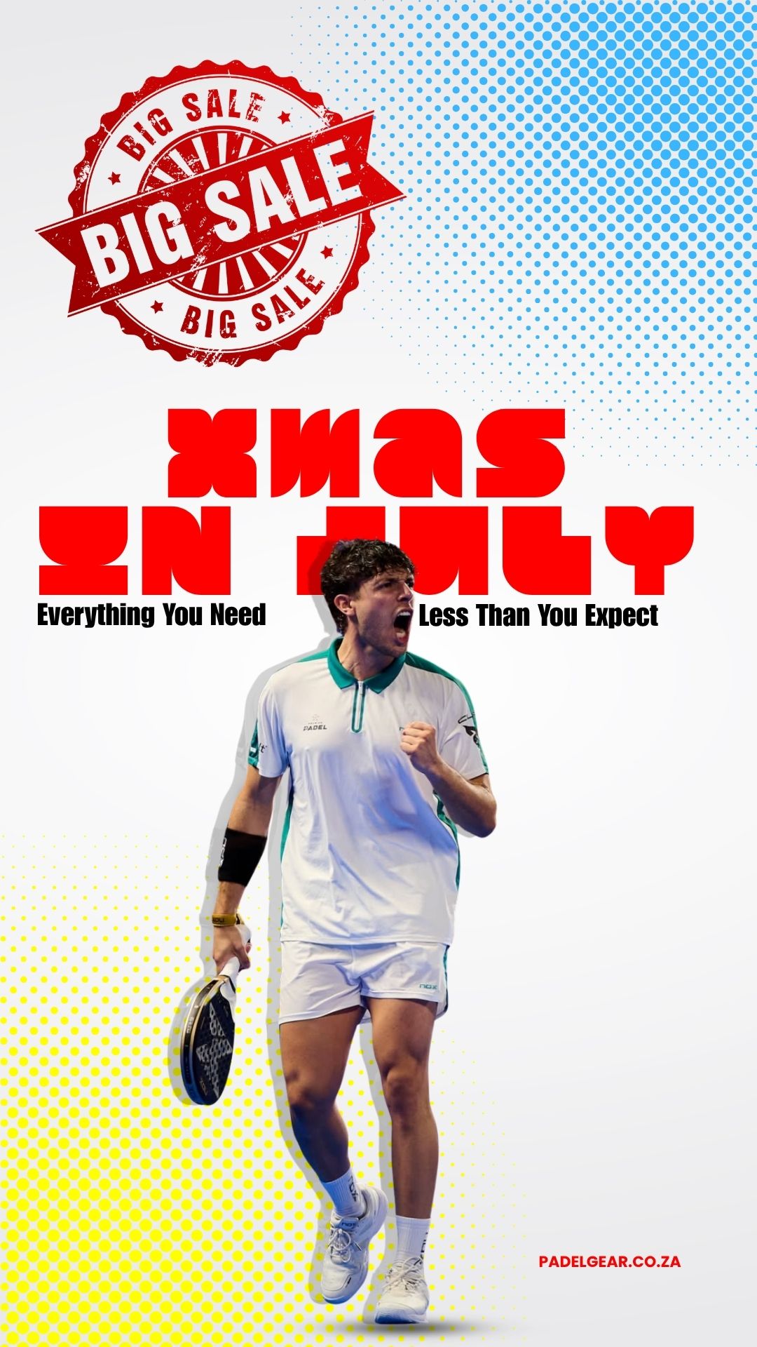 Padel Gear Facebook ad from Jul 8, 2026