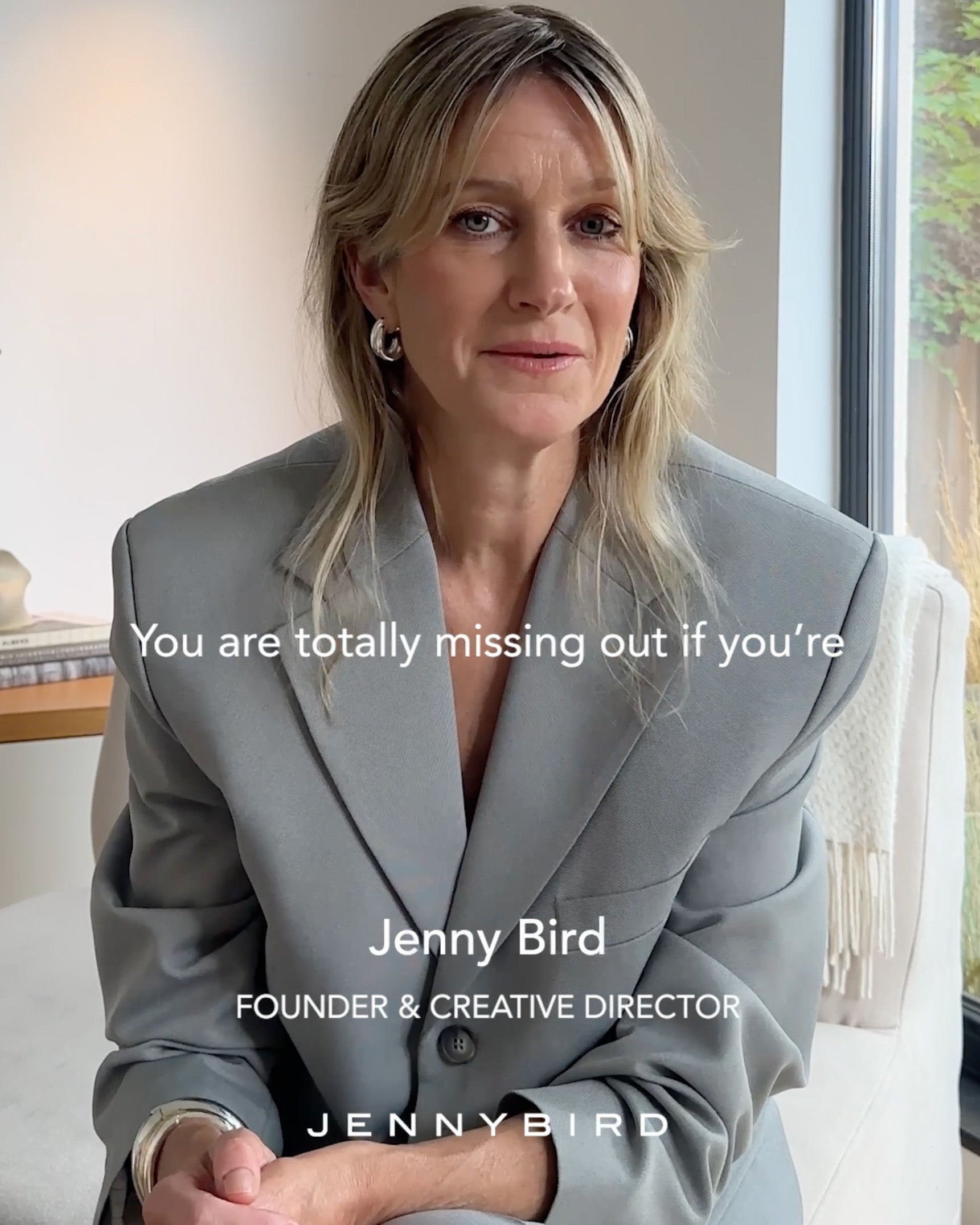 Jenny Bird Facebook ad: Support Canadian with lightweight statement jewelry brand…