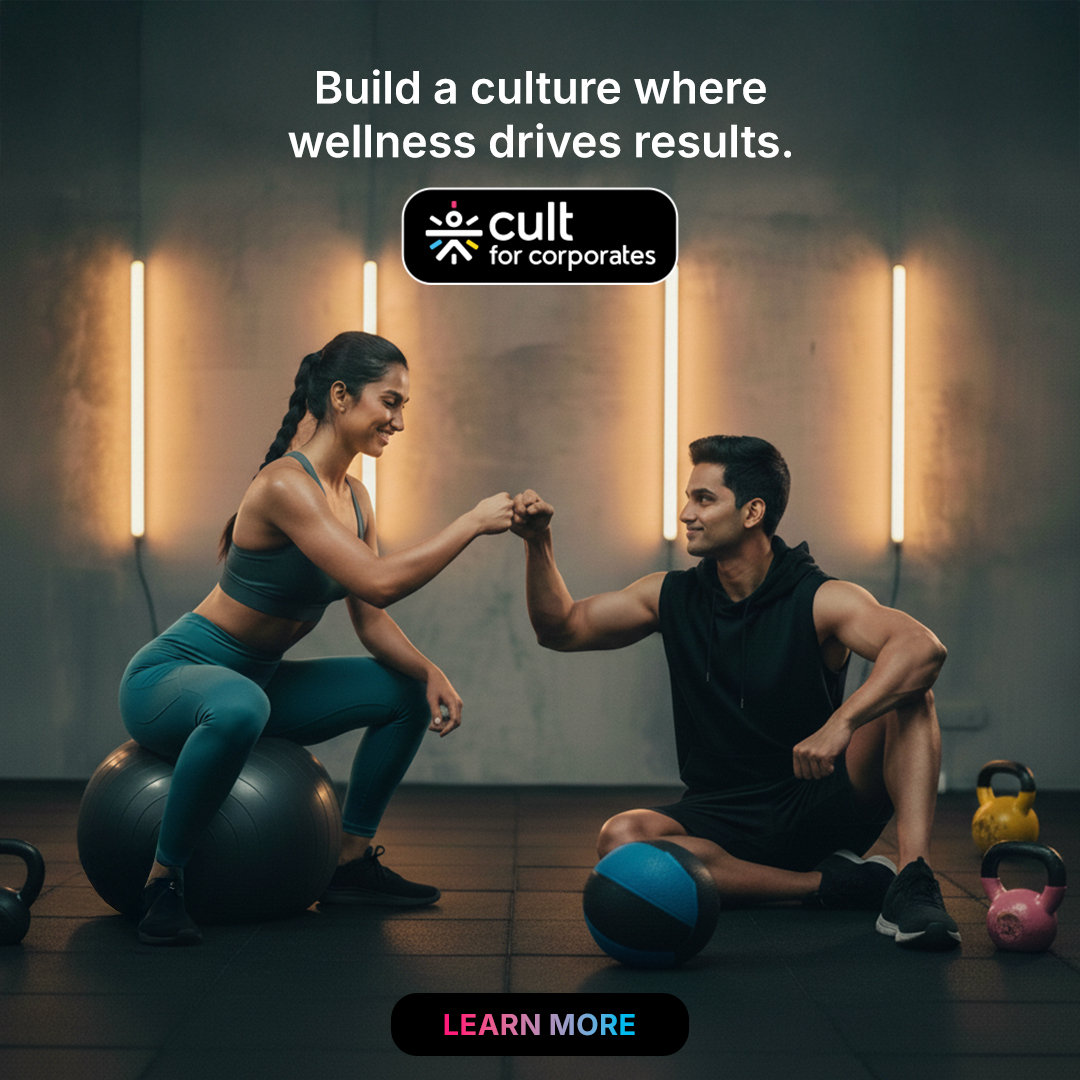 cult Facebook ad: Wellness should deliver real outcomes at work.