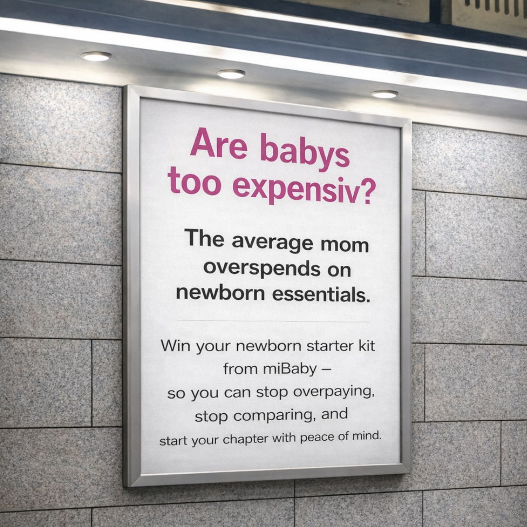 miBaby Facebook ad