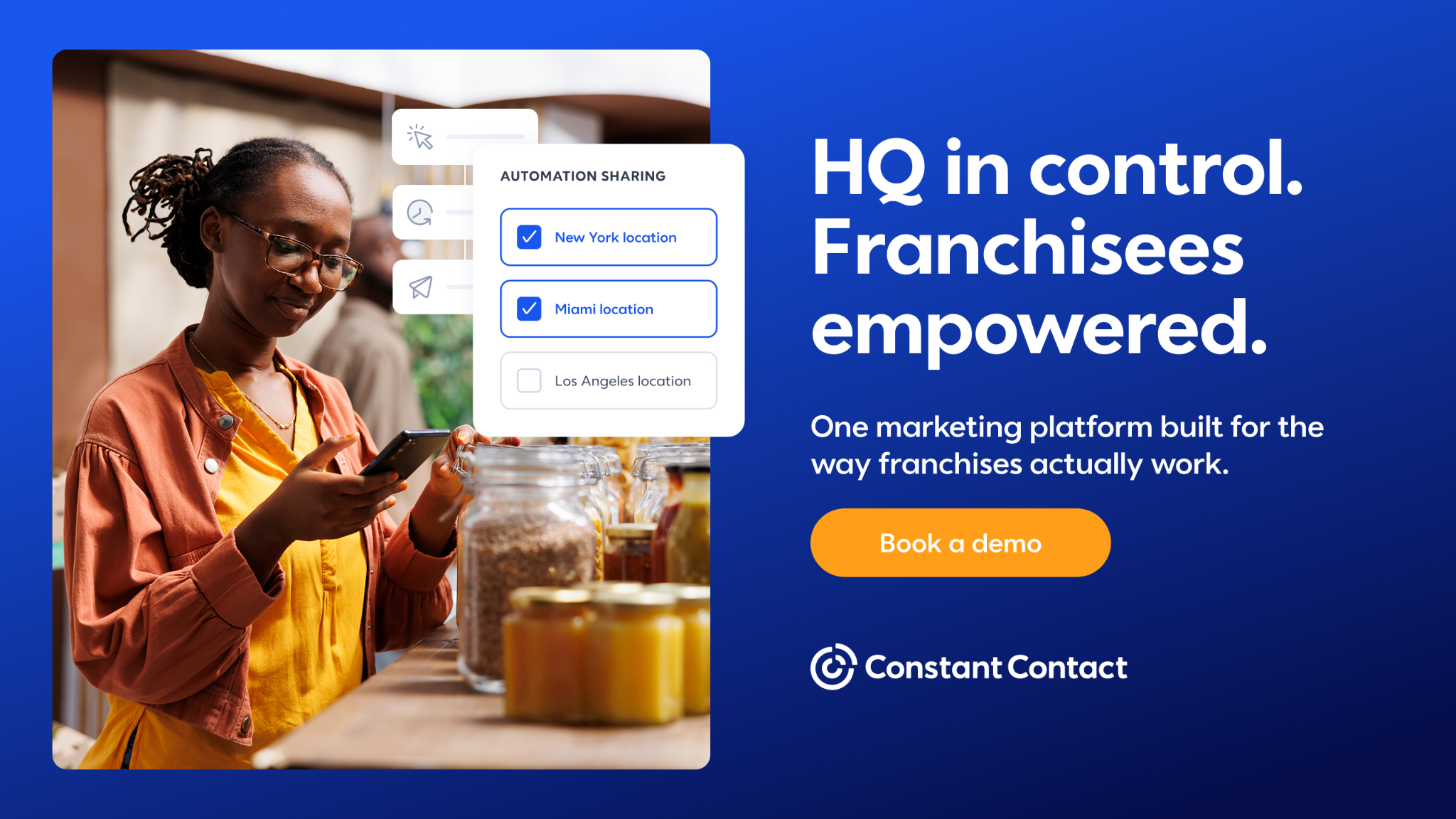 Constant Contact Facebook ad