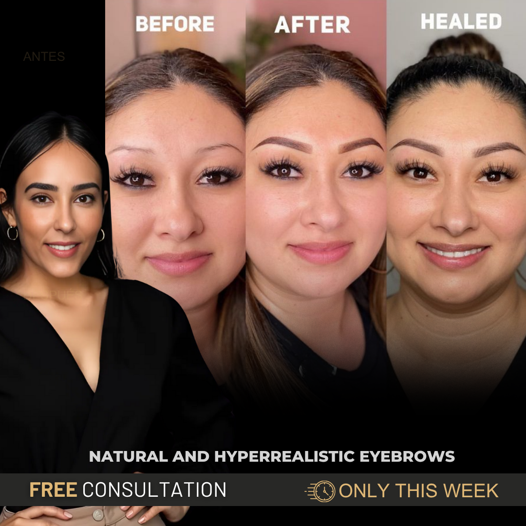 Kbella Studio Facebook ad: Giving away 5 free brow consultations