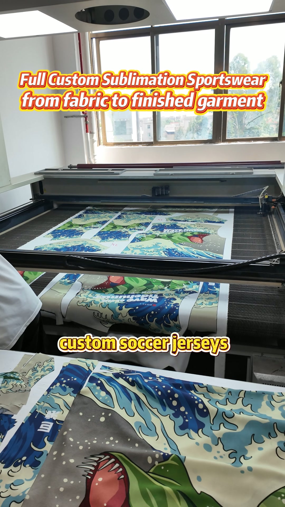 Sunnan Clothing factory Facebook ad: Full Custom Sublimation Sportswear