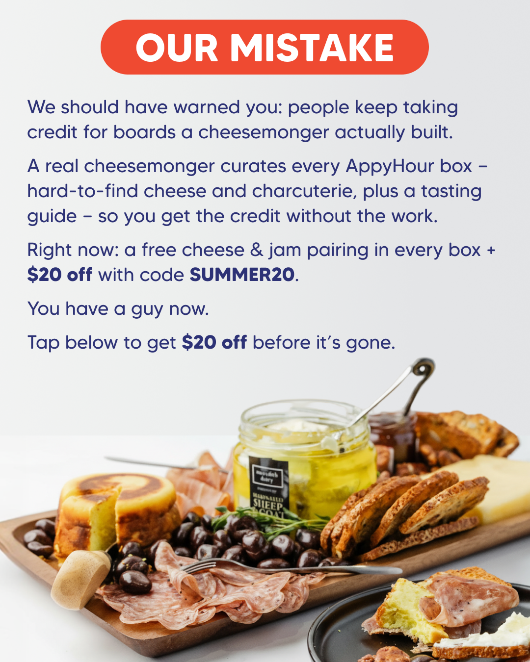 AppyHour Facebook ad